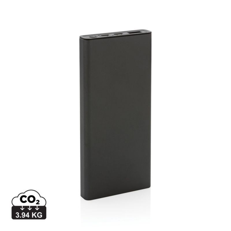 Powerbanka Terra 10 000mAh 18W z RCS rec. hliníku a ABS