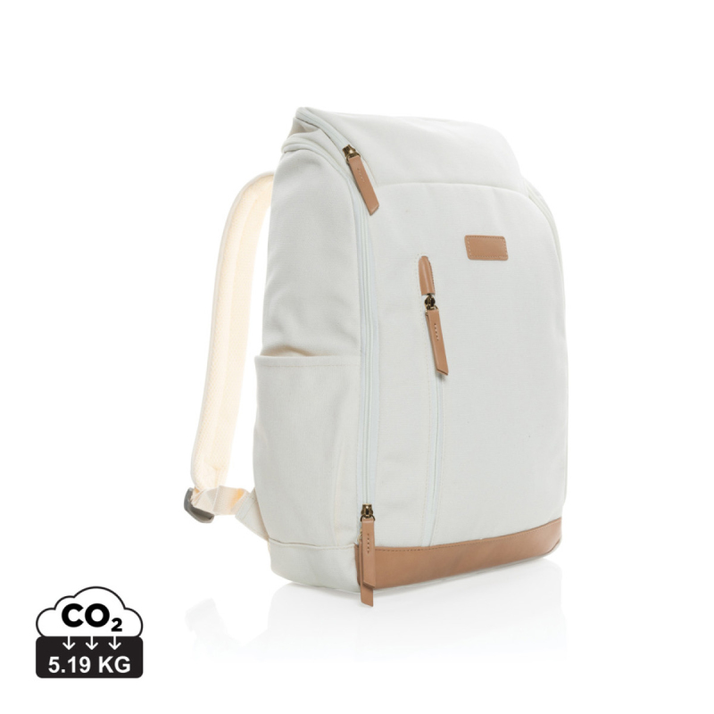 Batoh na 15" notebook Impact z 16 oz. recykl. canvas AWARE™