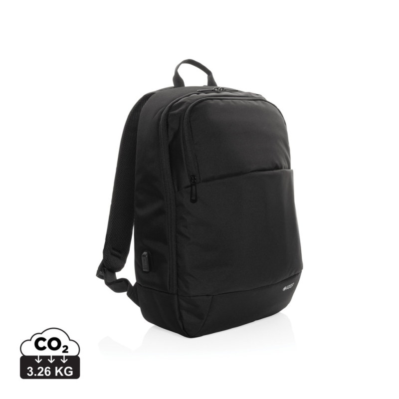 Moderní batoh na 15.6" notebook Swiss Peak z RPET AWARE™