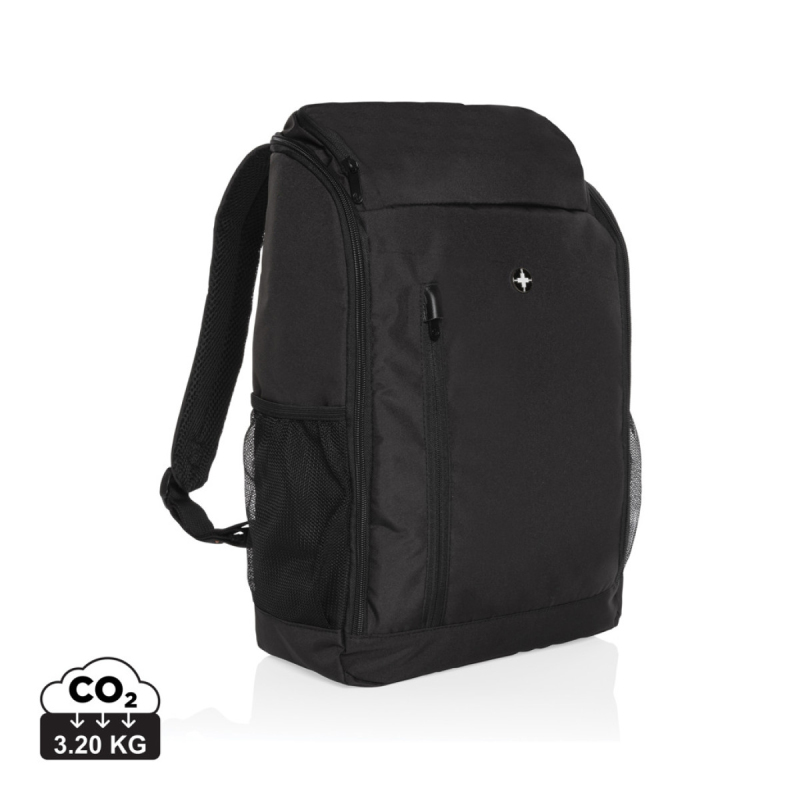 Easy access batoh na 15.6" notebook Swiss Peak z RPET AWARE™