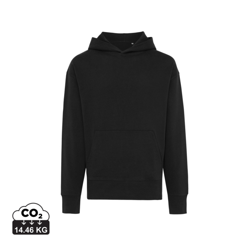 Mikina s kapucí Iqoniq Yoho relaxed fit z recykl. bavlny