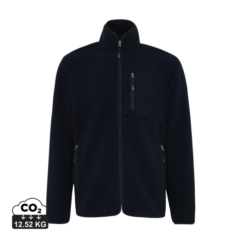 Pile fleece bunda Iqoniq Diran z recykl. polyesteru