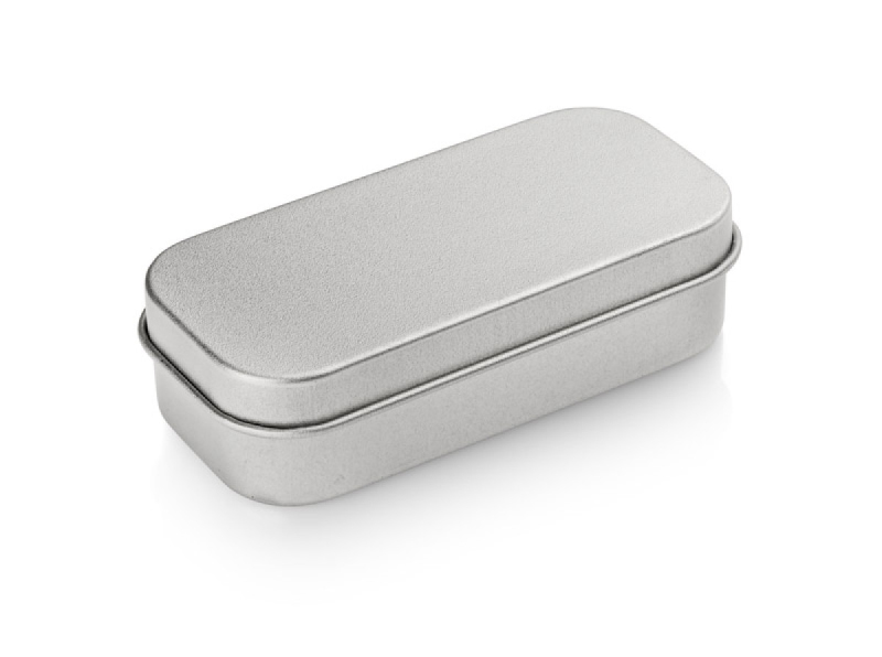 Malá kovová krabička na flash disk (bez vložky)
