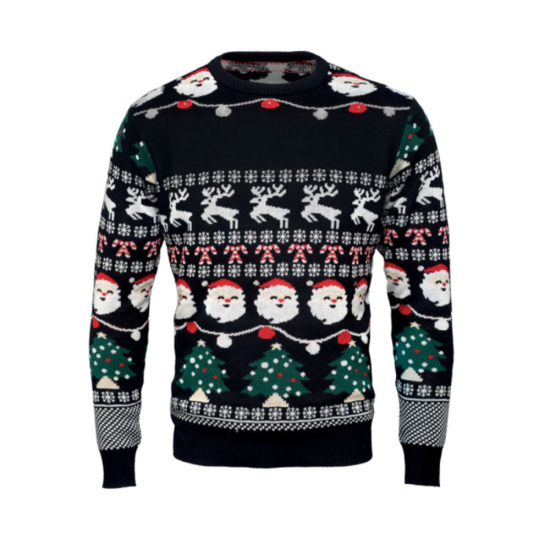 SHAMIS LARGE, Vánoční svetr s LED, L/XL