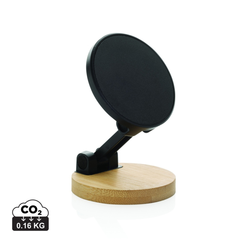 Stojan na telefon Magmount RCS z recykl. plastu a bambusu