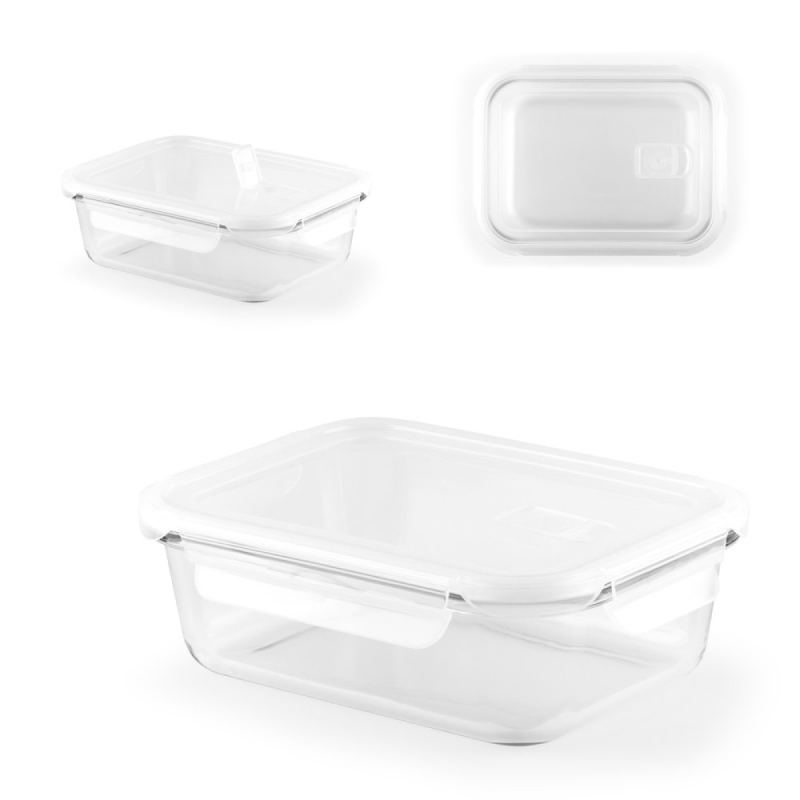 QUORIN. Hermetický box z borosilikátového skla 1000 ml