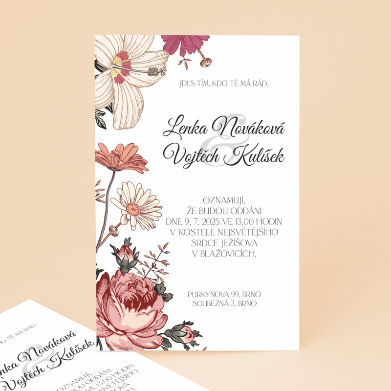 Svatební oznámení FO1203