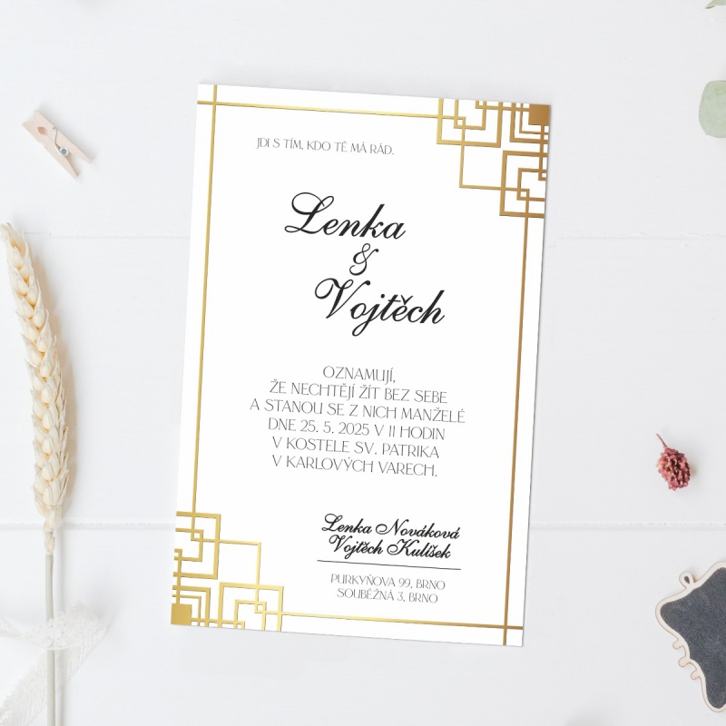 Svatební oznámení FO1216