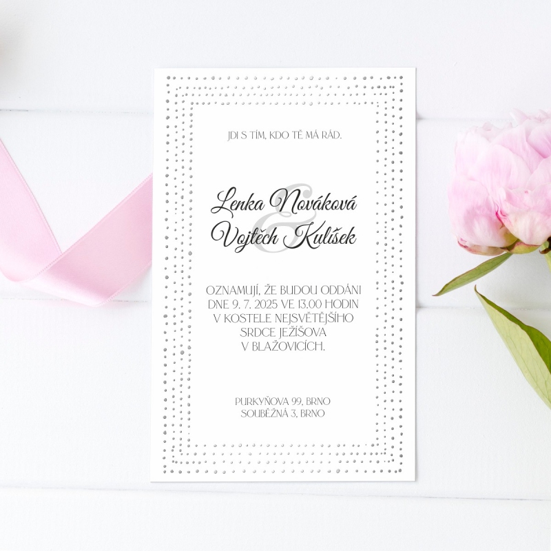 Svatební oznámení FO1234