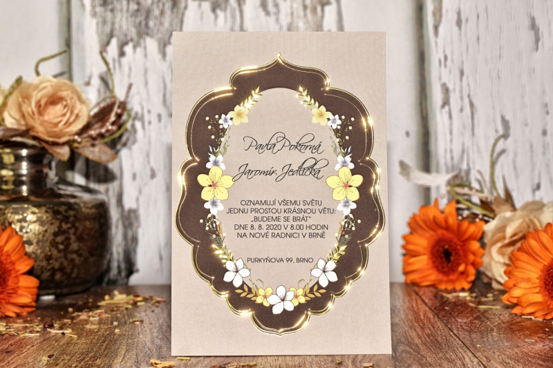 Svatební oznámení FO1252