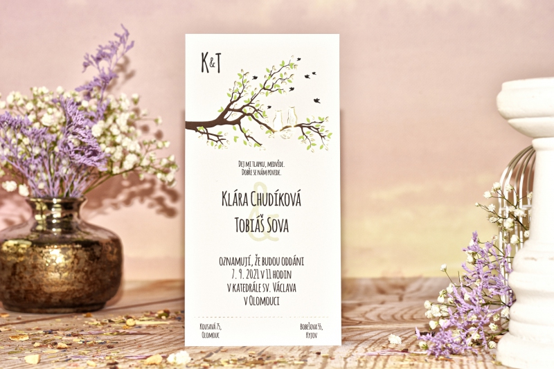 Svatební oznámení FO1269