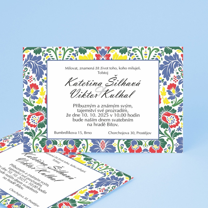 Svatební oznámení FO1283