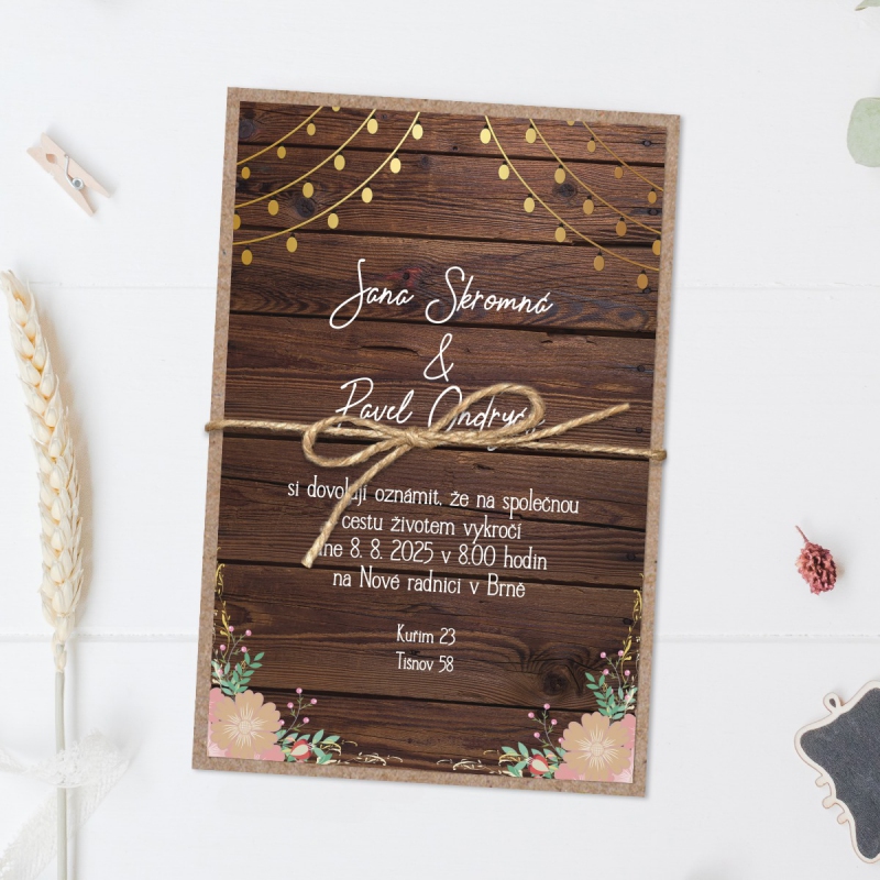 Svatební oznámení FN1254