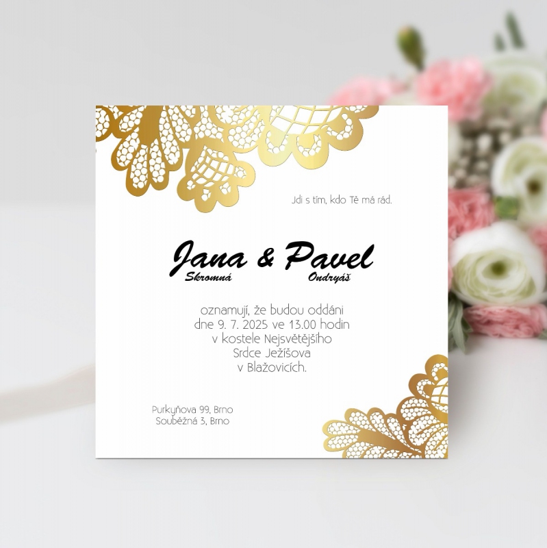 Svatební oznámení FO1316