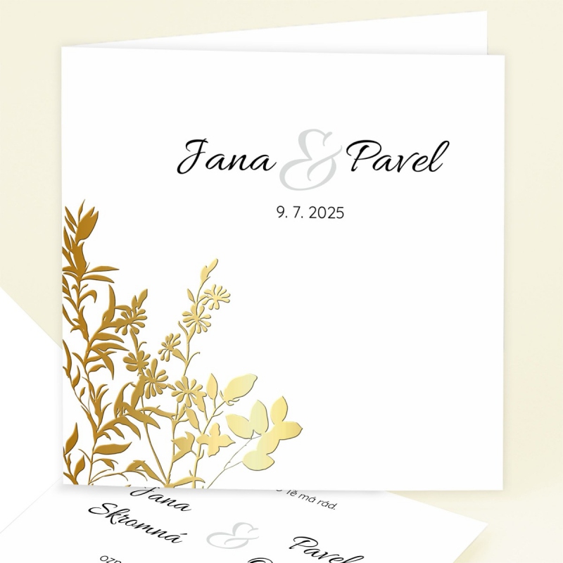 Svatební oznámení FO1333ot