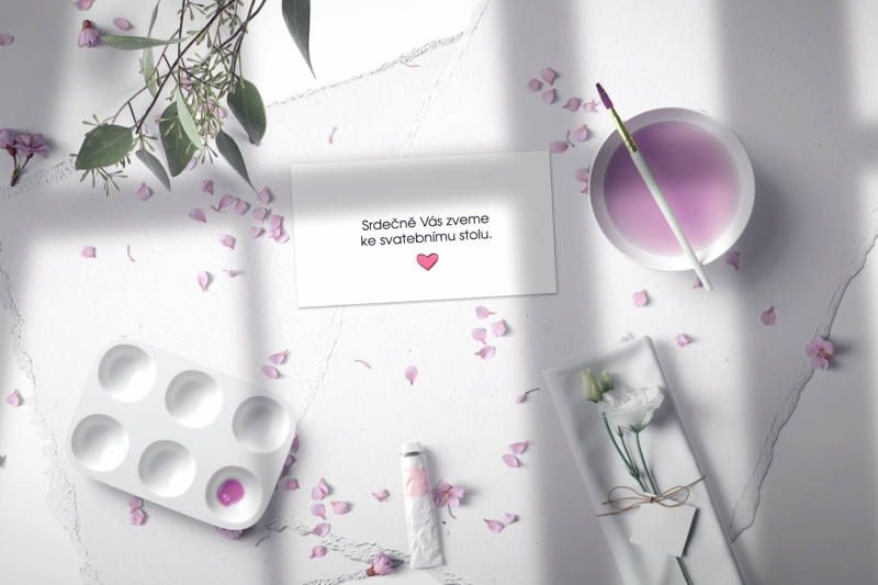 Svatební pozvánka FO1105p