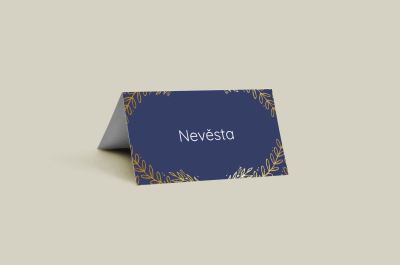 Svatební jmenovka FO1312jm