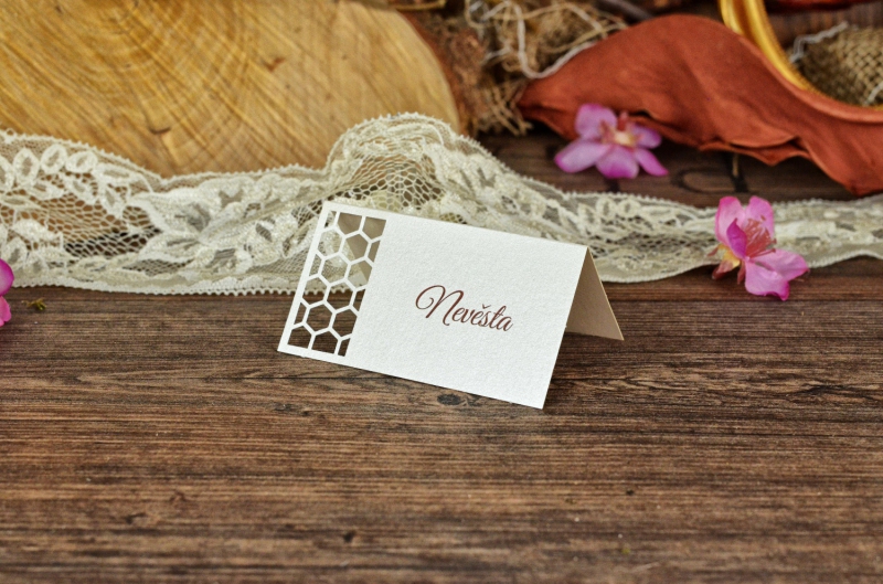 Svatební jmenovka L4205jm