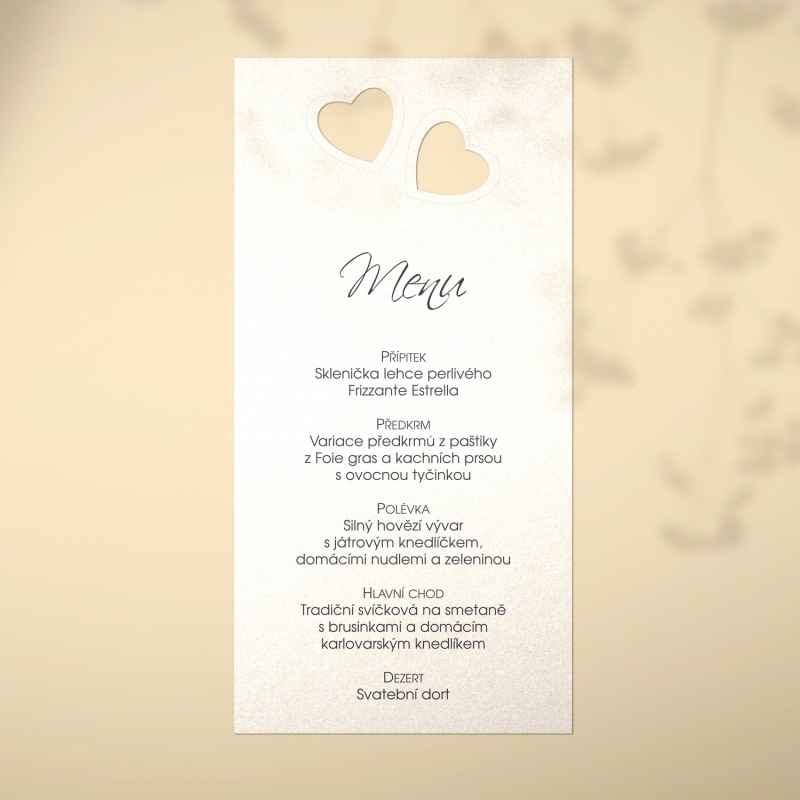 Svatební menu L2188m