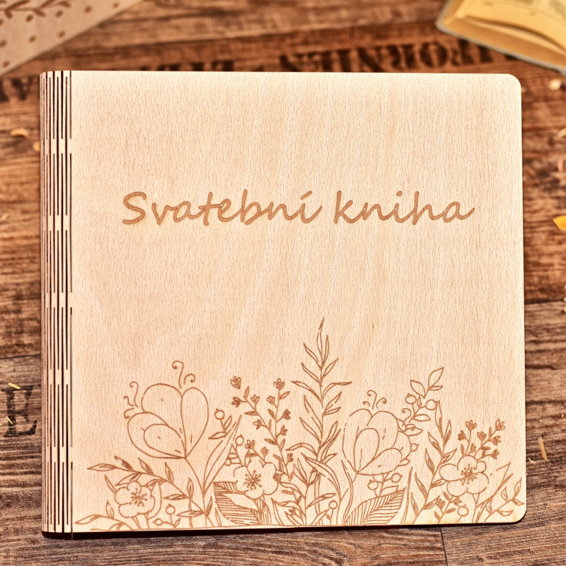 Svatební kniha Čtverec 05