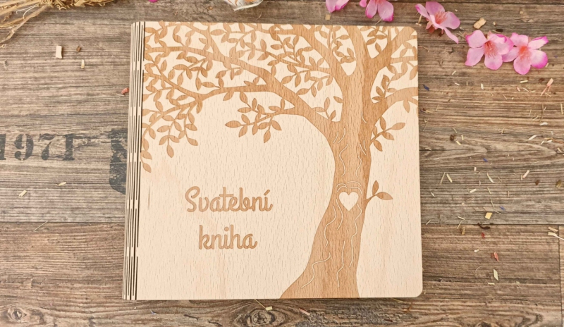 Svatební kniha Čtverec 09