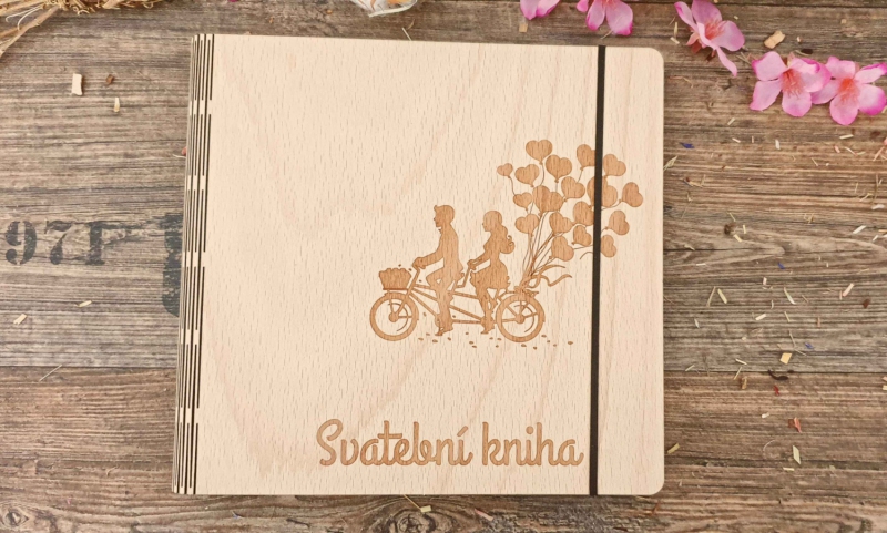 Svatební kniha Čtverec 10