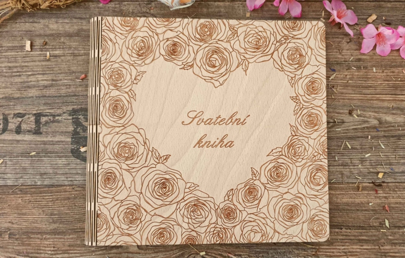 Svatební kniha Čtverec 13