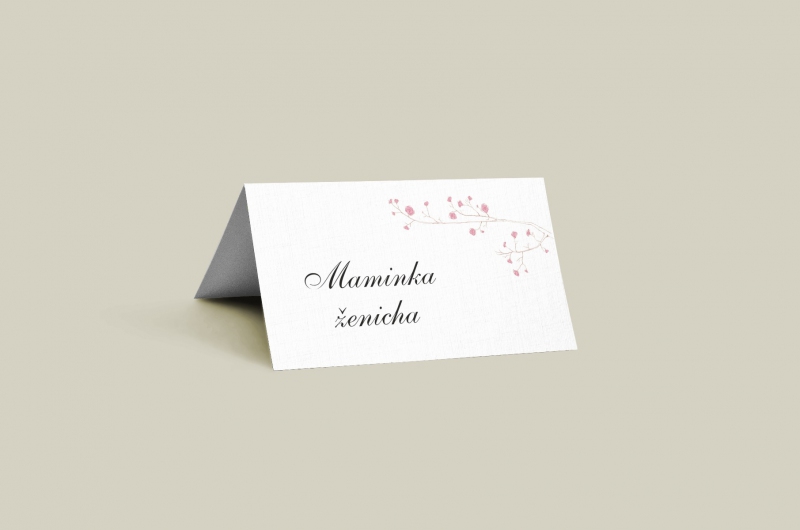 Svatební jmenovka KL1702jm