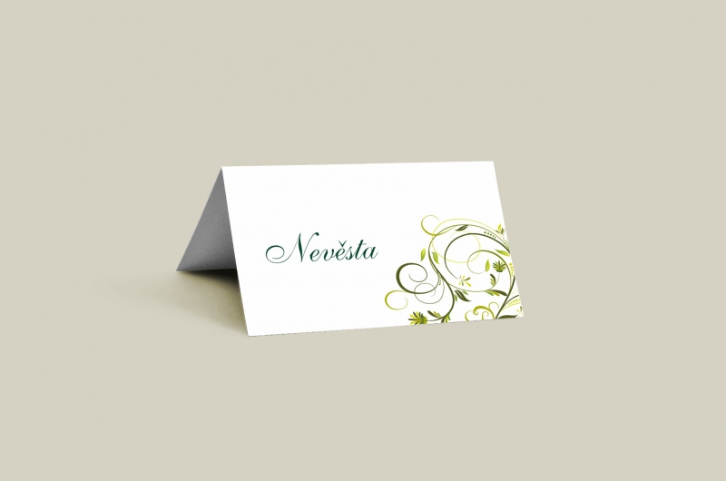 Svatební jmenovka KL1704jm