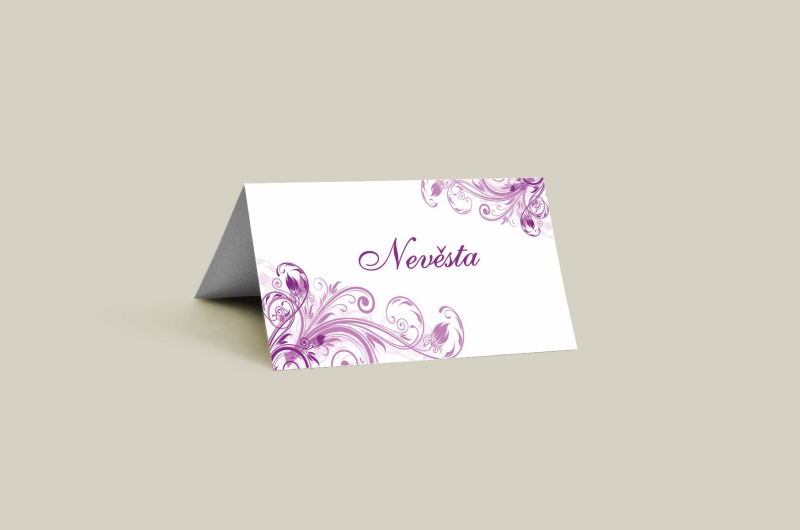 Svatební jmenovka KL1715jm