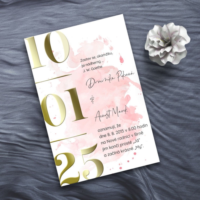 Svatební oznámení FO1119