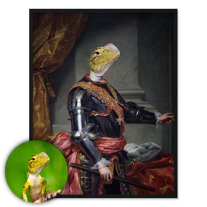 Portrét mazlíčka Armored