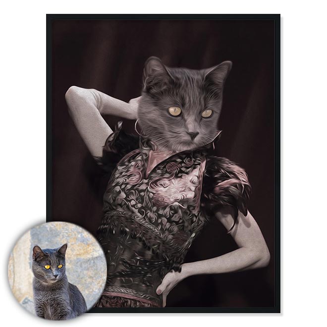 Portrét mazlíčka Shantan