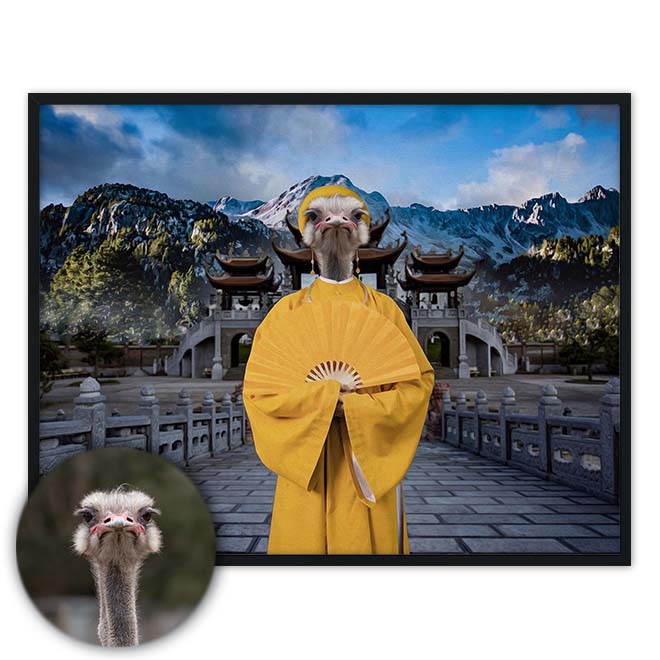 Portrét mazlíčka Chinese