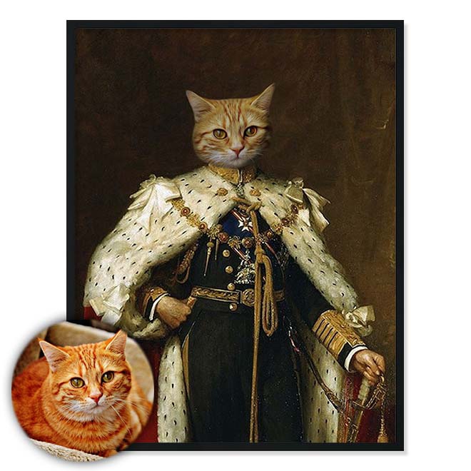 Portrét mazlíčka King