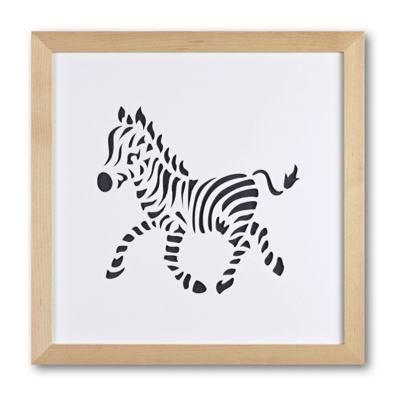 Nástěnná dekorace Zebra