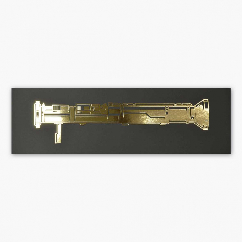 Bazooka 3D Zlatý Plakát