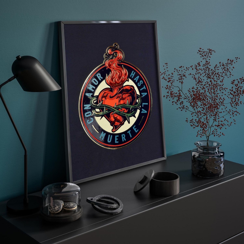 S láskou až do smrti 3D Zlatý Plakát