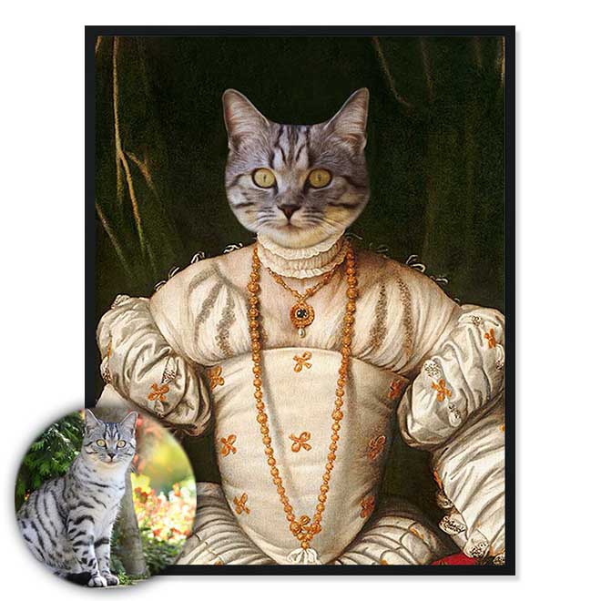 Portrét mazlíčka Madam