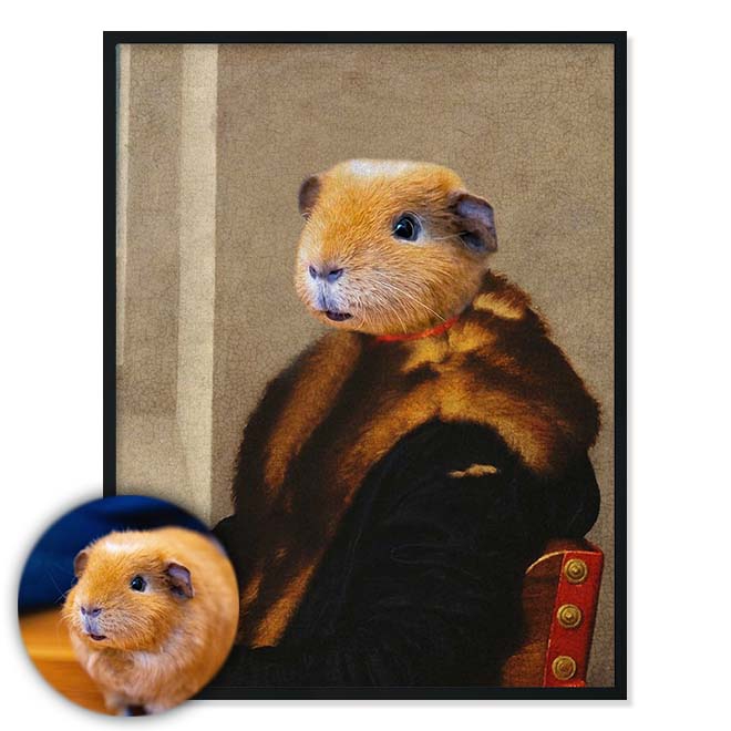 Portrét mazlíčka Bartolommeo