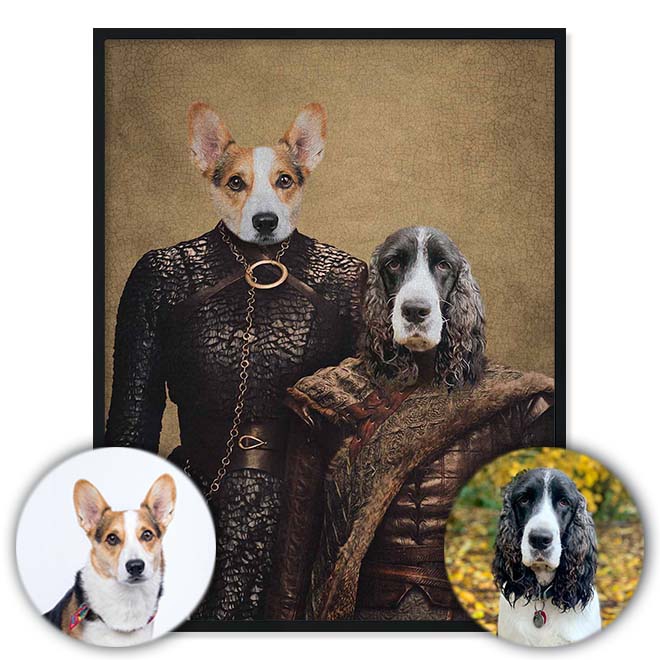 Portrét mazlíčka Starks