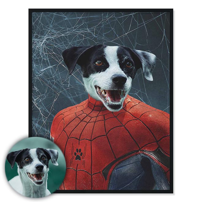 Portrét mazlíčka Spider Pet