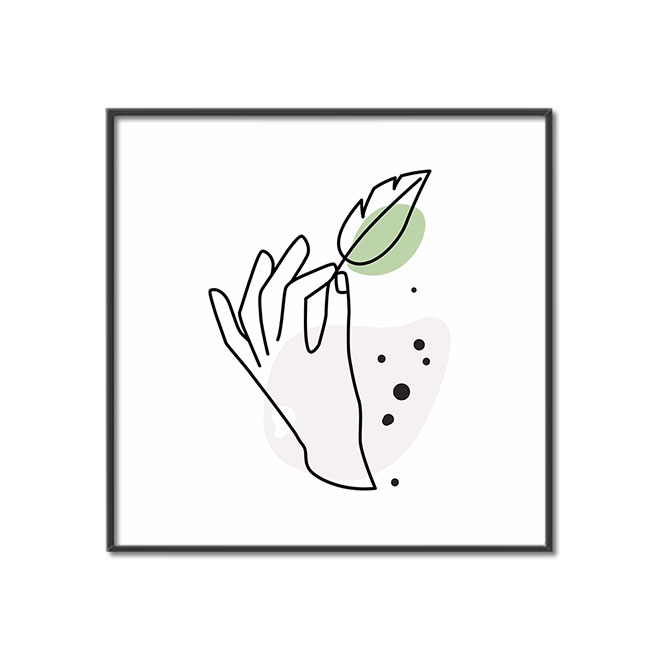 Abstraktní žena 3 Plakát