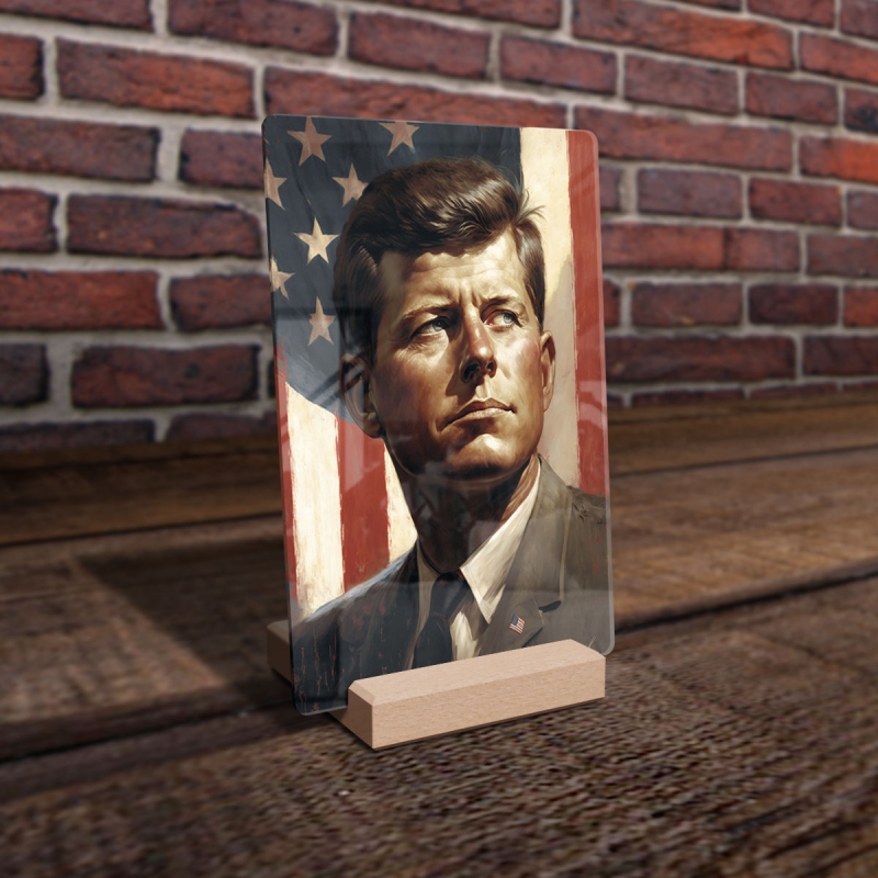 Akrylové sklo Prezident USA John F. Kennedy