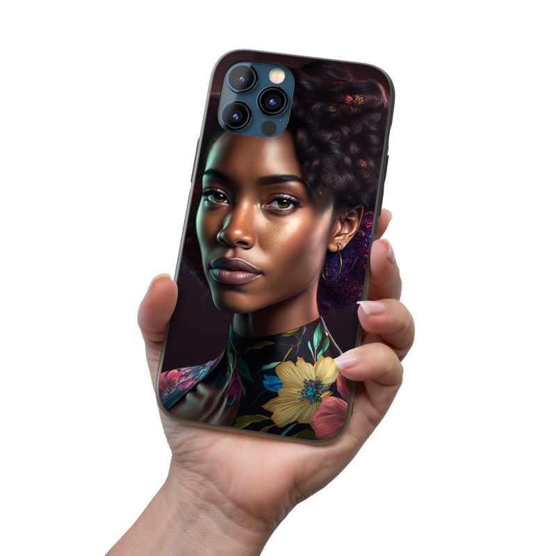 Kryt na mobil Atraktivní afroameričanka 2