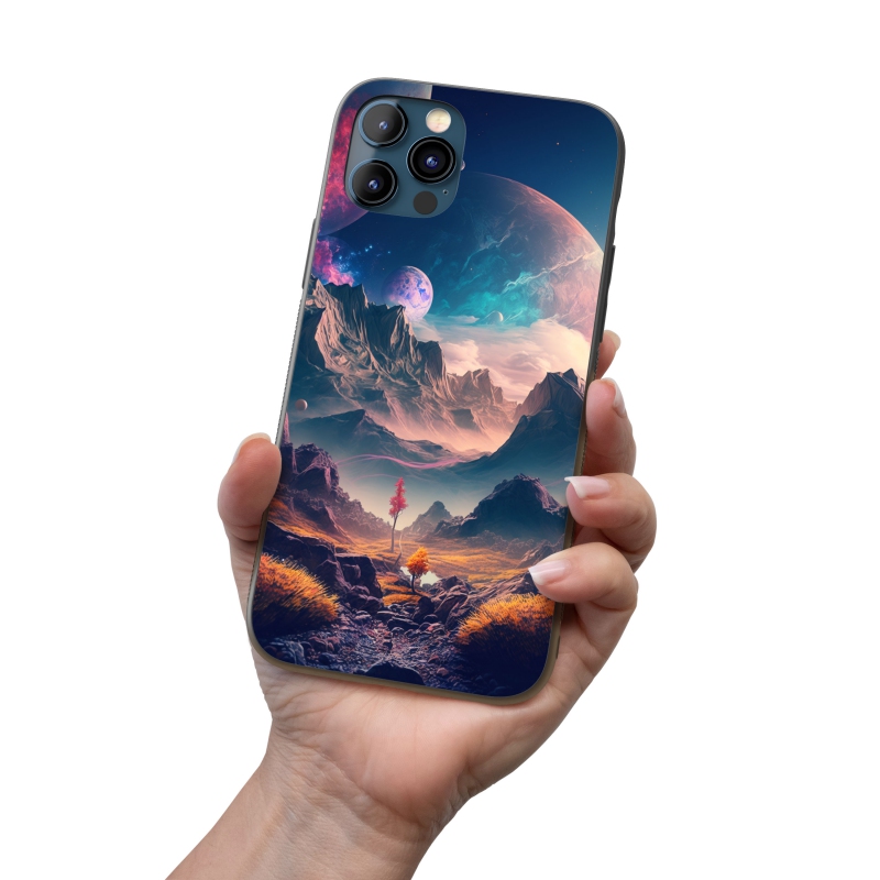 Kryt na mobil Fantastická vesmírná krajina