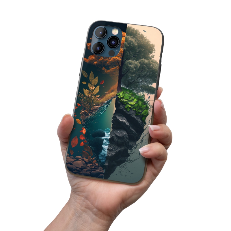 Kryt na mobil Dvě tváře přírody