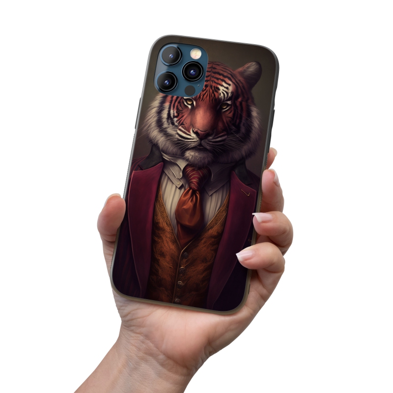 Kryt na mobil Tygr v obleku