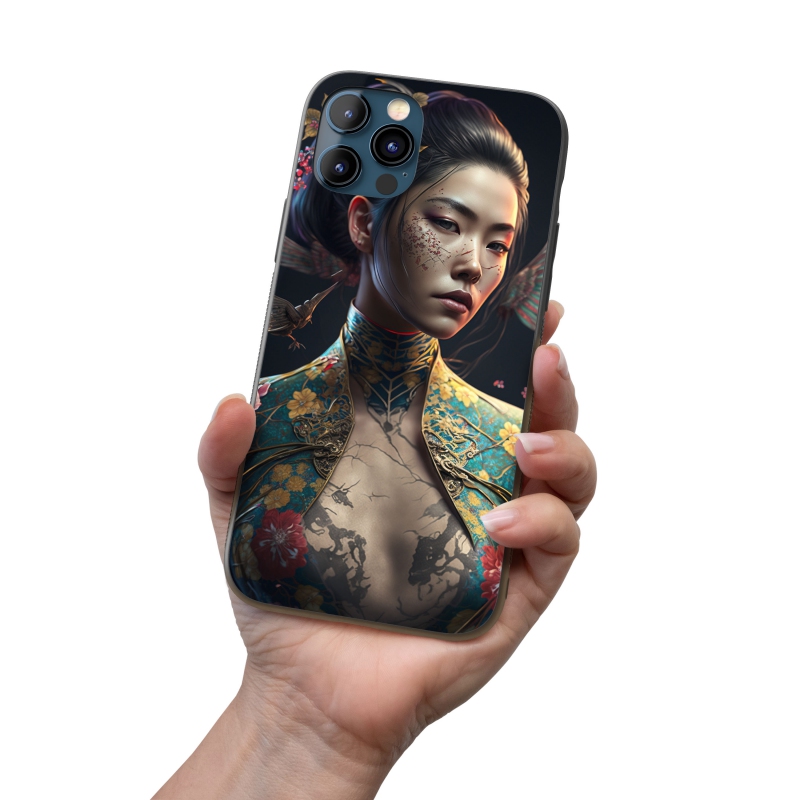 Kryt na mobil Japonská Gejša