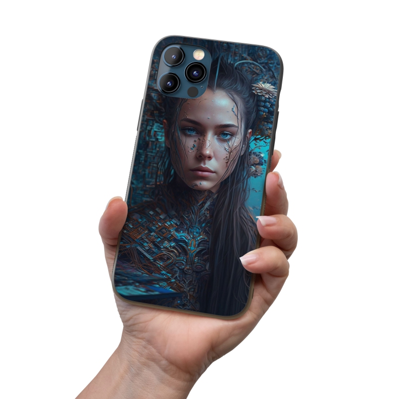 Kryt na mobil Žena z budoucnosti